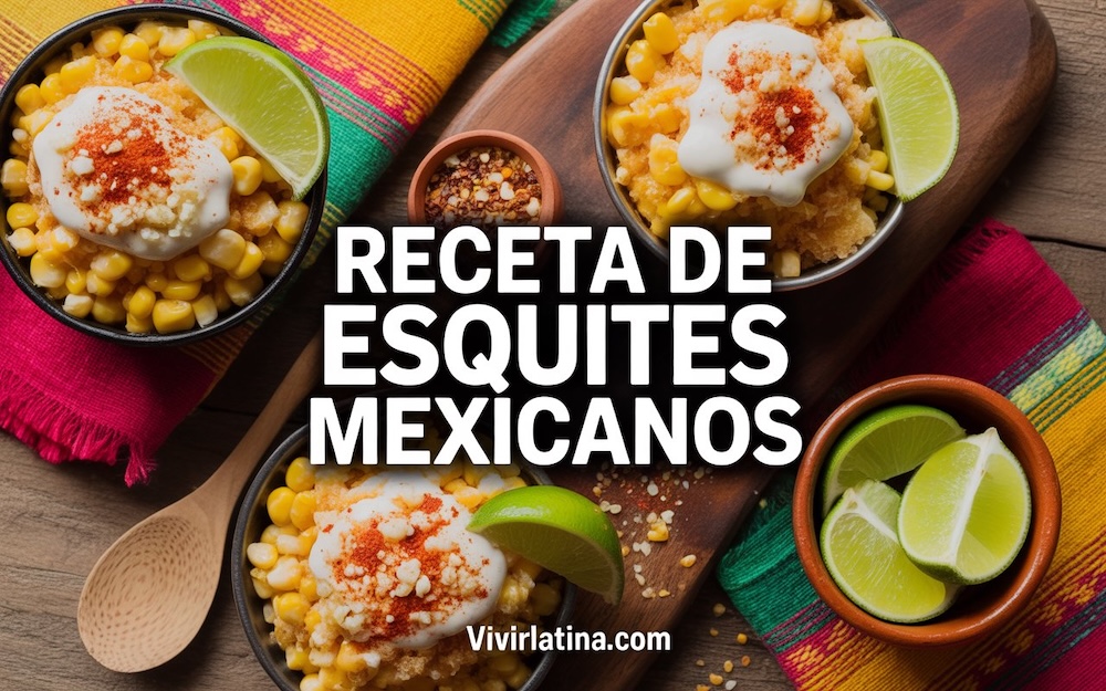Receta de esquites mexicanos