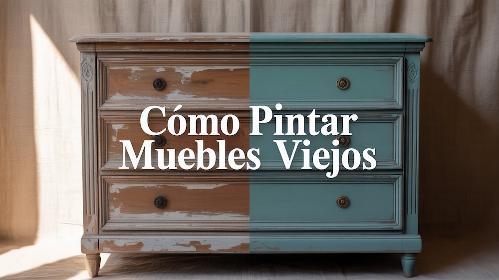 Tutorial pintar muebles viejos facil