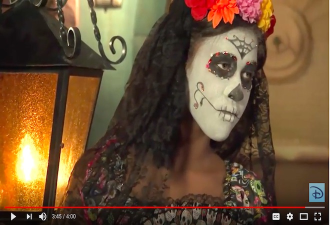 Maquillaje dia de los muertos video