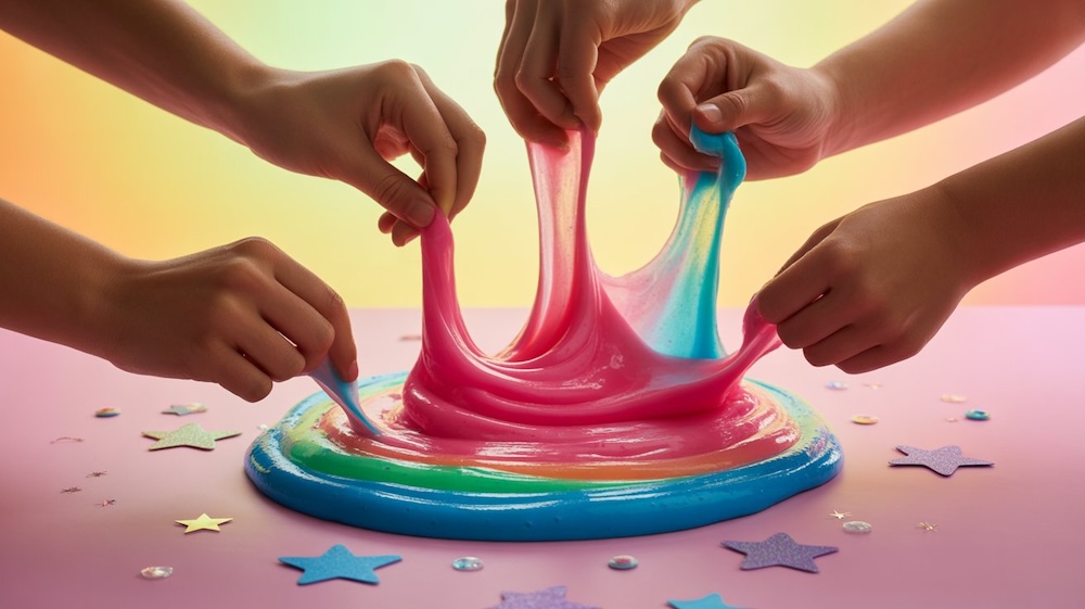 como hacer slime casero paso a paso