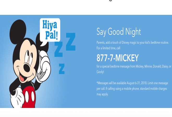 Recibe un mensaje de Mickey