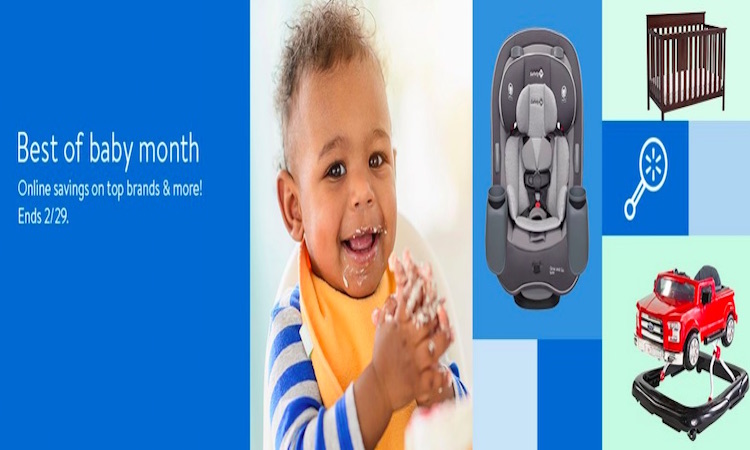 Evento Best of Baby Month Walmart