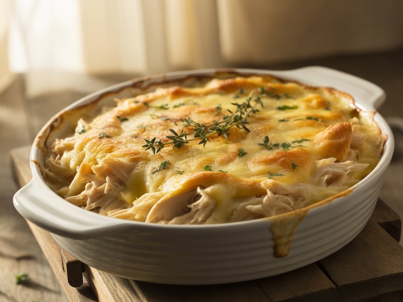 Transforma las sobras del pavo en un plato elegante, cremoso y lleno de sabor, ideal para una cena rápida pero especial.