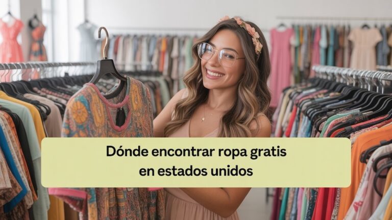 Encontrar ropa gratis en Estados unidos