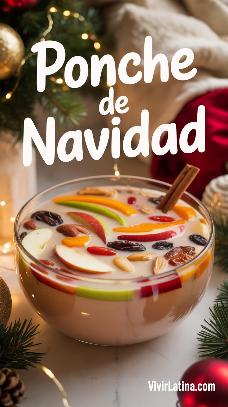 Ponche de Navidad Receta tradicional