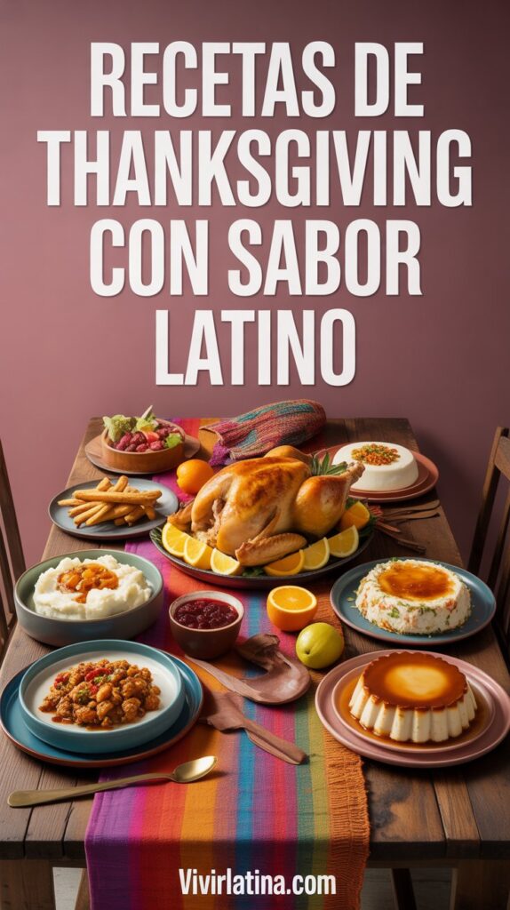 Recetas de thanksgiving con sabor latino