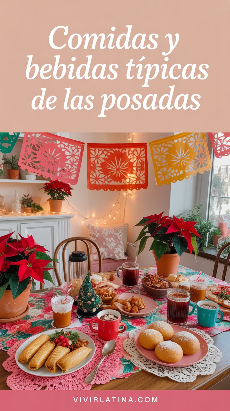Comidas y bebidas típicas de las Posadas