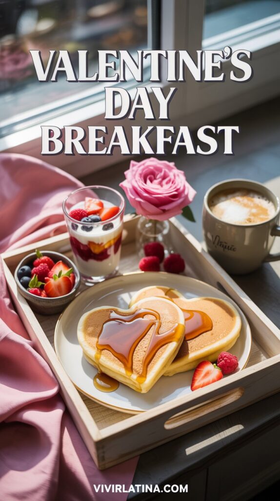 La bandeja de desayuno es una de las tendencias más buscadas en Pinterest. No necesitas cocinar todo: puedes combinar fruta, pan dulce, yogurt, chocolate y café o jugo en una charola bonita