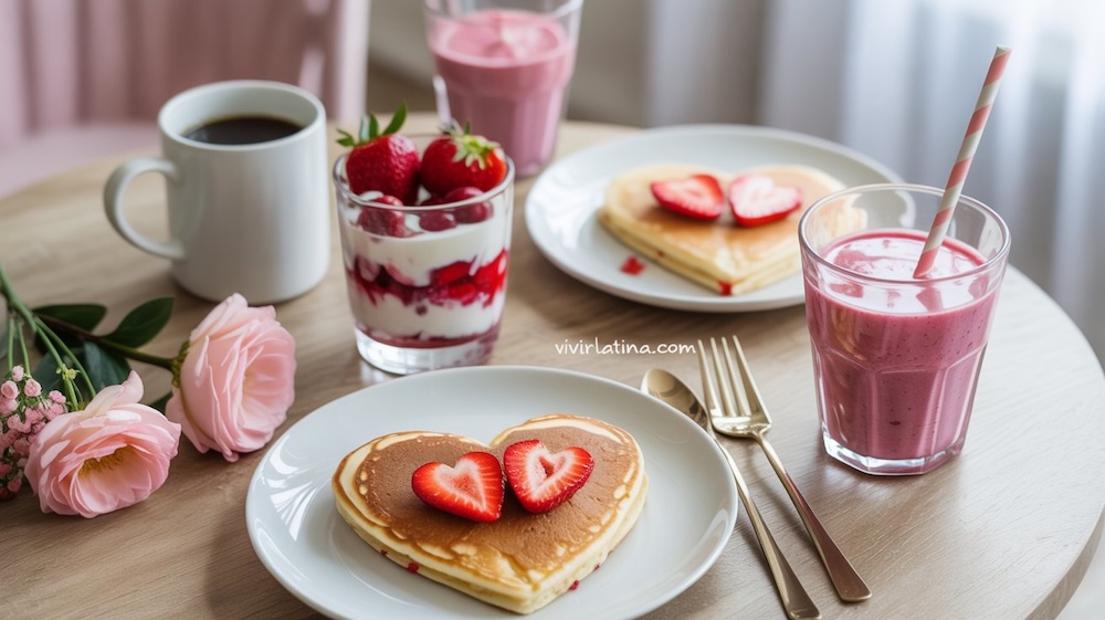 desayunos de san valentin faciles