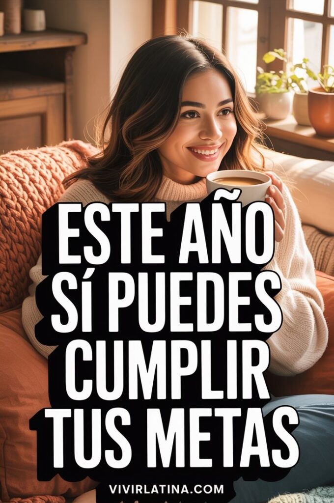 Algunas metas realistas incluyen mejorar tu relación con el dinero, dormir mejor y practicar el autocuidado